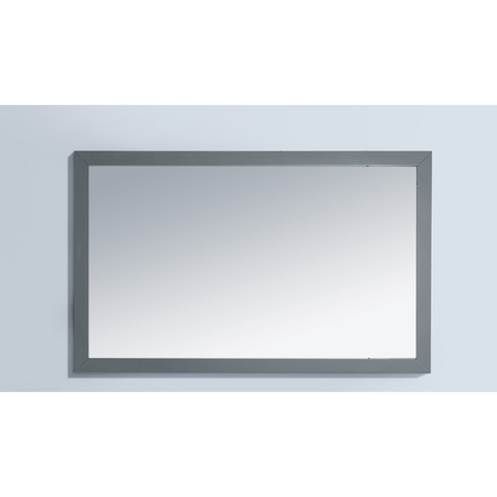 LAVIVA Fully Framed 48" Maple Grey Mirror 313FF-4830MG
